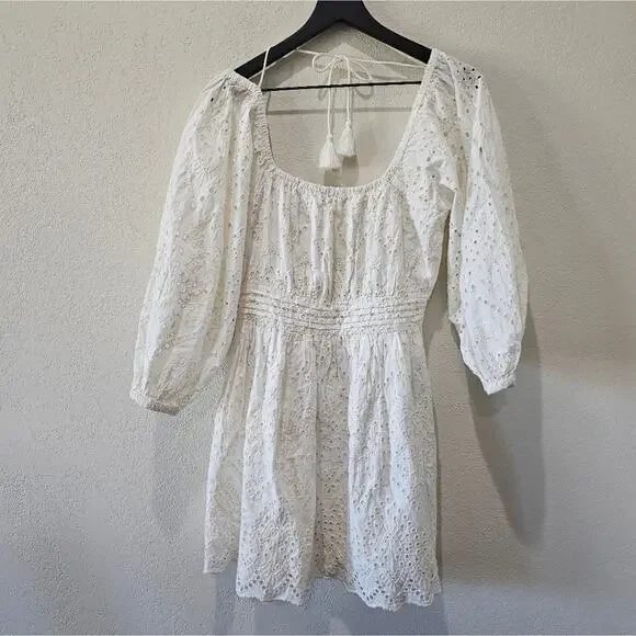 Cleobella Aria Mini Dress in Flora Polka NWT - Picture 7 of 14